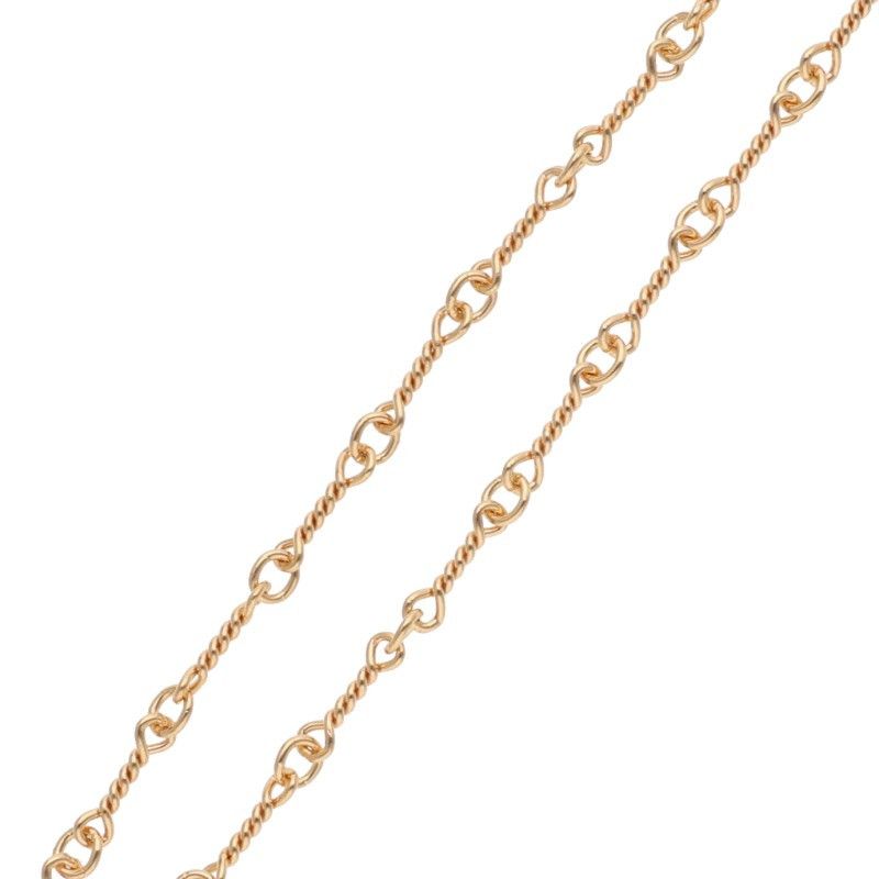 Chrome Hearts 22k Neckchain Twist Chain Yellow Gold Necklace — view 5