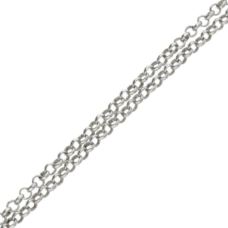 Chrome Hearts Neckchain Roll Chain Silver Necklace — view 5