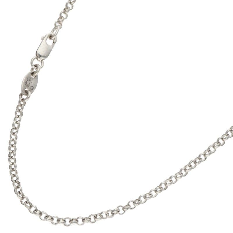 Chrome Hearts Neckchain Roll Chain Silver Necklace