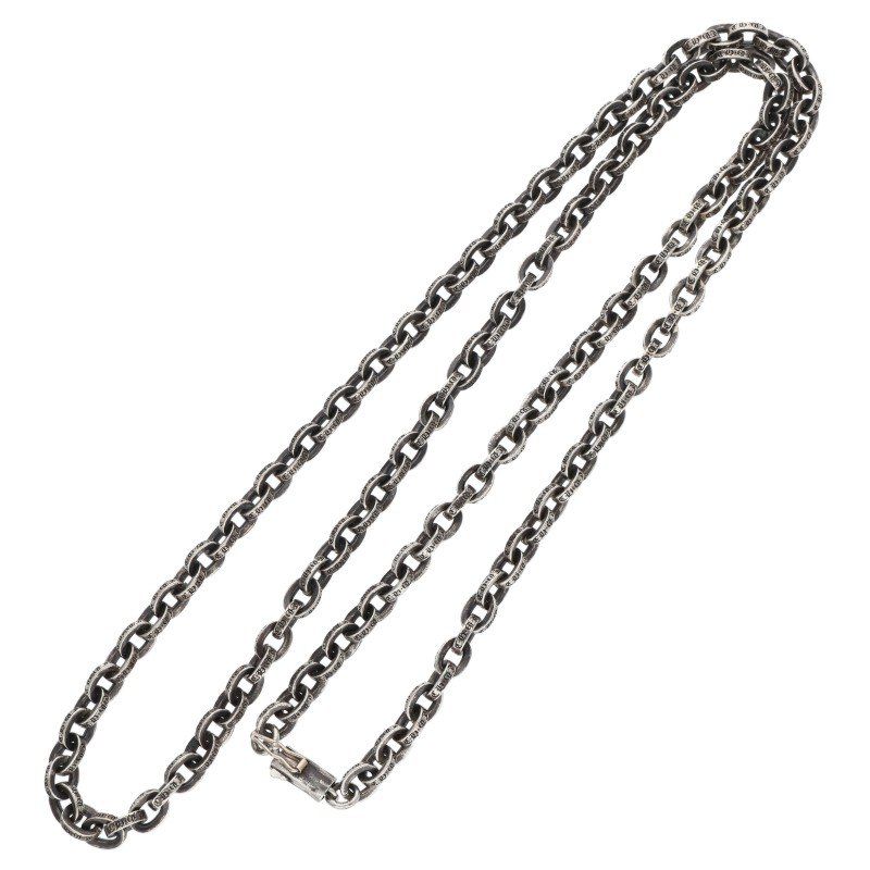 Chrome Hearts Paper Chain 24 Silver Necklace — view 2