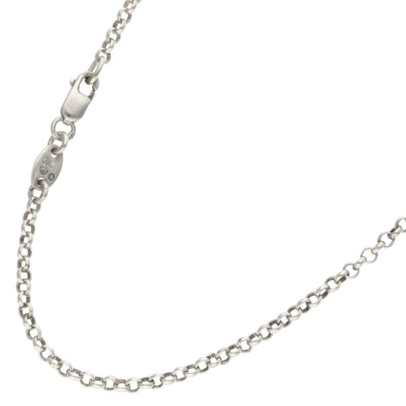 Chrome Hearts Neckchain Roll Chain Silver Necklace