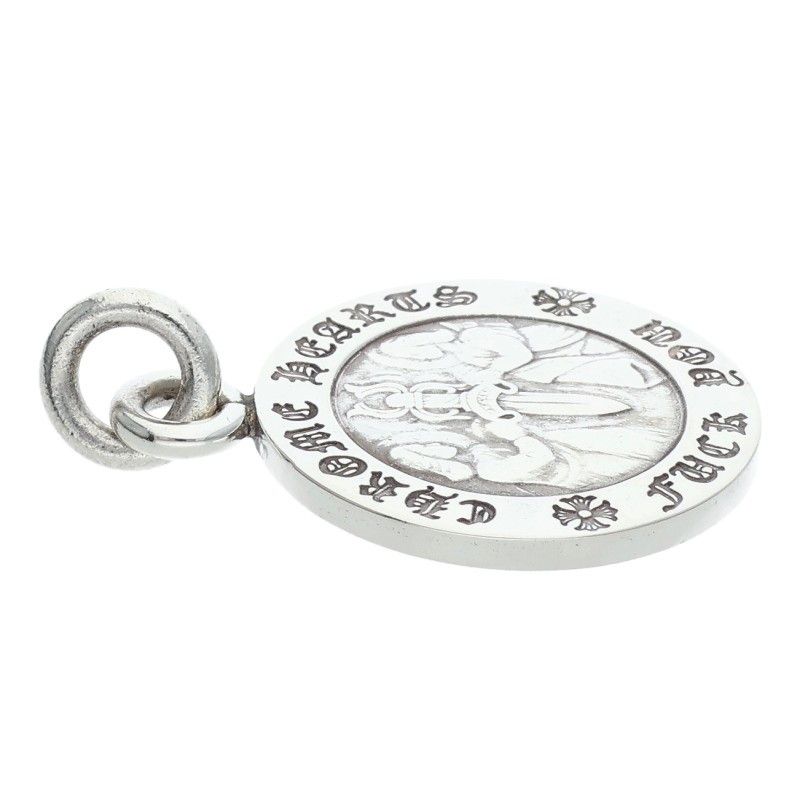 Chrome Hearts Chrm Angl Mdl Angel Medal Charm V1 Silver Pendant — view 3