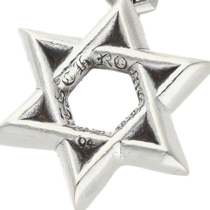 Chrome Hearts Star of David Pendant Silver — view 4