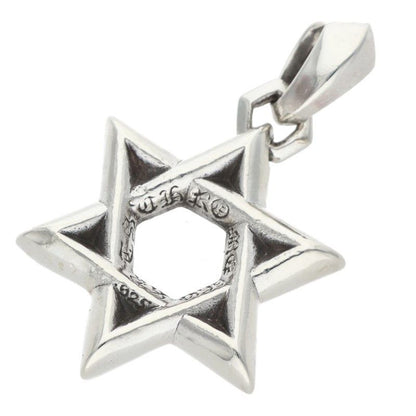 Chrome Hearts Star of David Pendant Silver