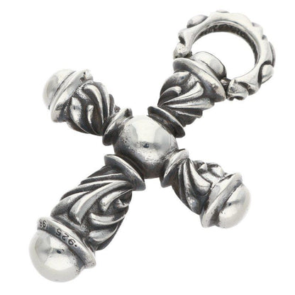 Chrome Hearts Campana Cross SM Small Pendant Silver