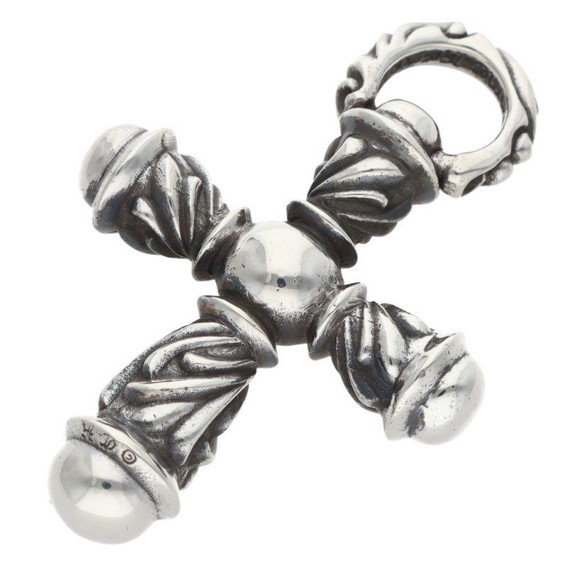 Chrome Hearts Campana Cross SM Small Pendant Silver — view 2
