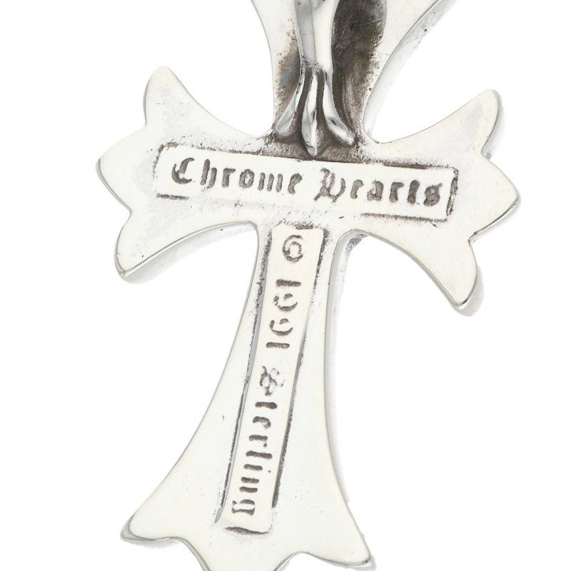 Chrome Hearts CH Crs Sml Small CH Cross Pendant Silver — view 3