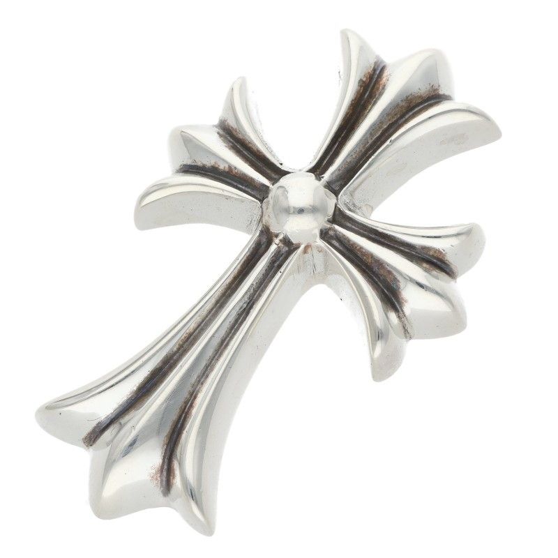 Chrome Hearts CH Crs Sml Small CH Cross Pendant Silver