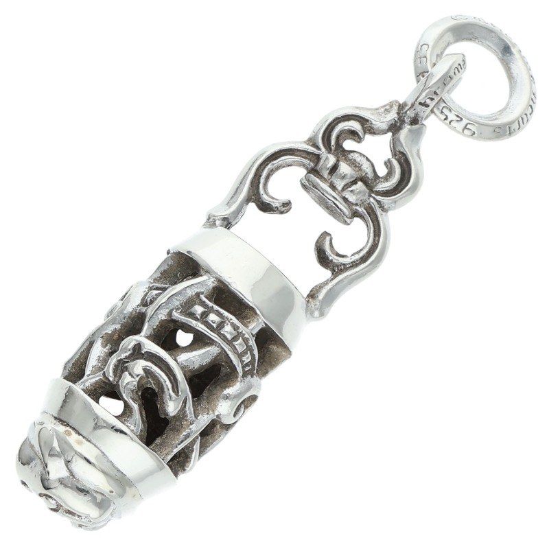 Chrome Hearts Celtic Roller Pendant Vintage Silver — view 2