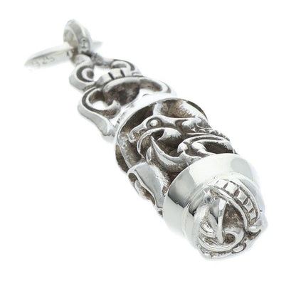 Chrome Hearts Celtic Roller Pendant Vintage Silver — view 4