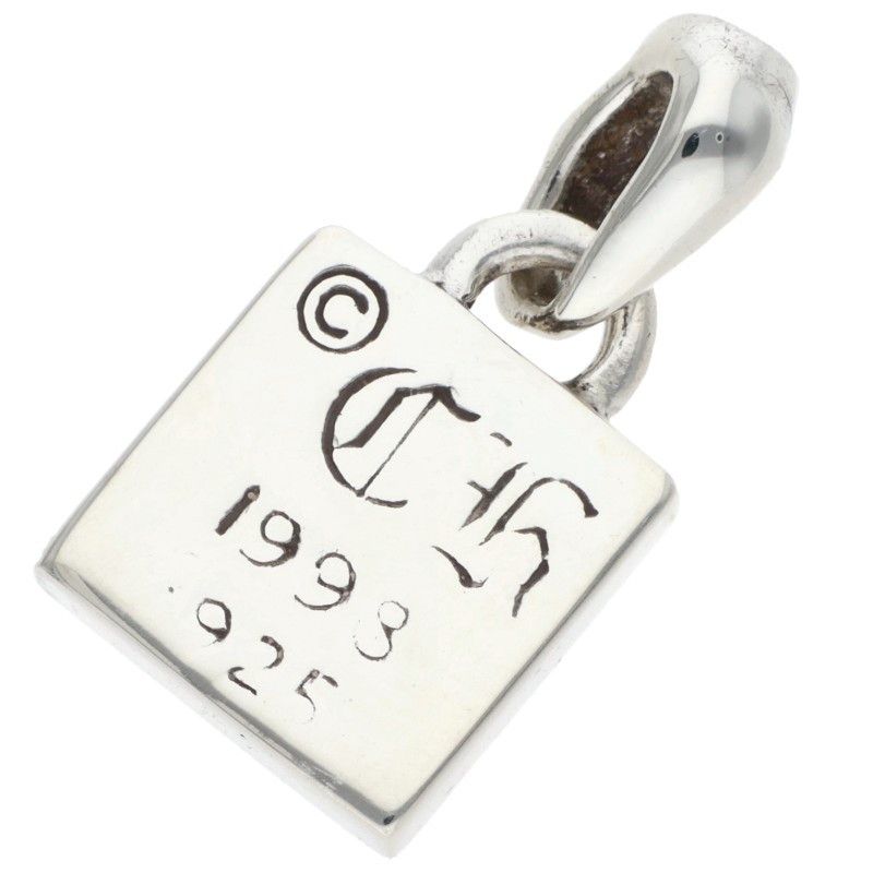 Chrome Hearts Framed CH Plus Charm Silver Pendant — view 2