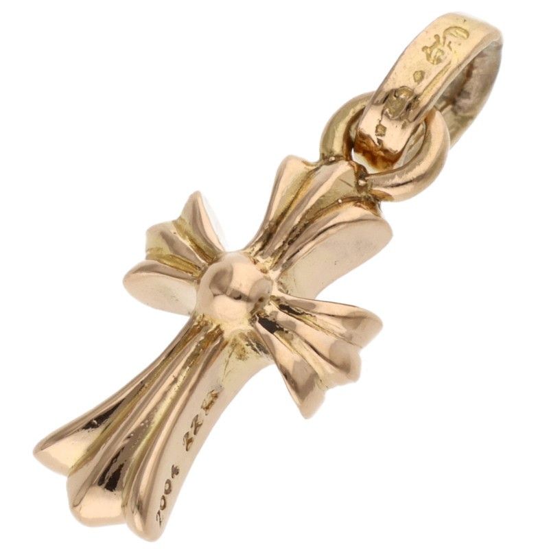Chrome Hearts 22k Crs Baby Fat 22k Fat Charm Gold Pendant — view 2