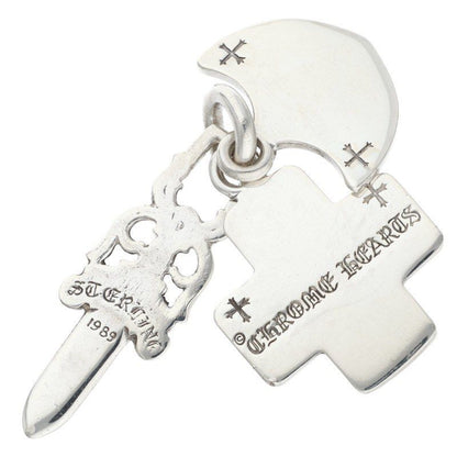 Chrome Hearts Vintage Three Trinkets Medium Era Pendant — view 4