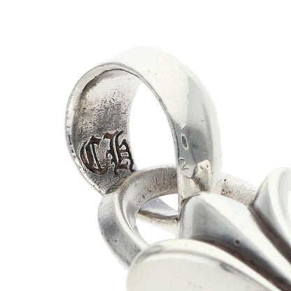 Chrome Hearts CH Crs Sml Bale Small CH Cross Silver Pendant — view 3