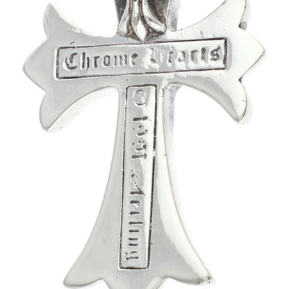 Chrome Hearts CH Crs Sml Bale Small CH Cross Silver Pendant — view 4