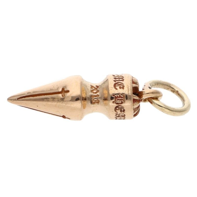 Chrome Hearts 22k Spike Charm Gold Pendant — view 5