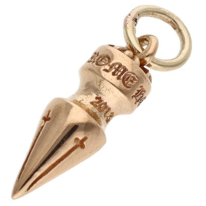 Chrome Hearts 22k Spike Charm Gold Pendant