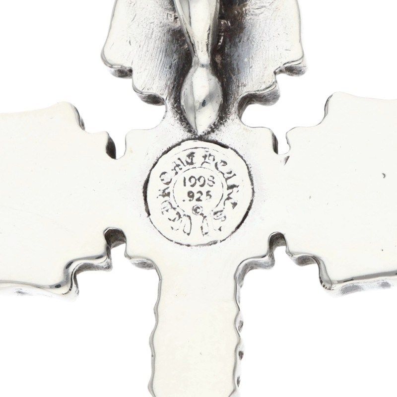 Chrome Hearts Filig Cross Xsm Filigree XS Pendant Silver — view 3