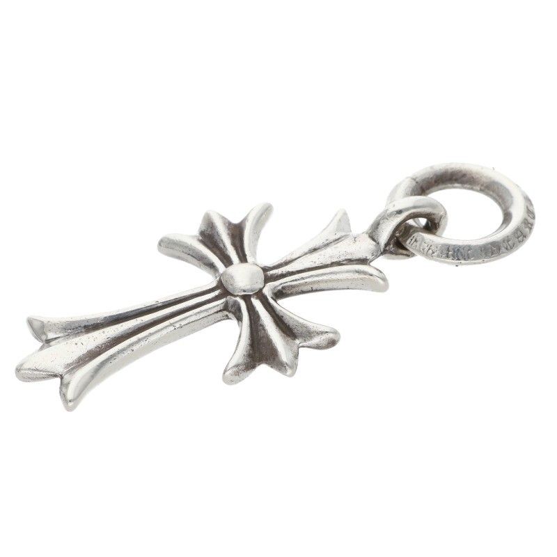 Chrome Hearts Tiny CH Cross Charm Silver Pendant — view 5