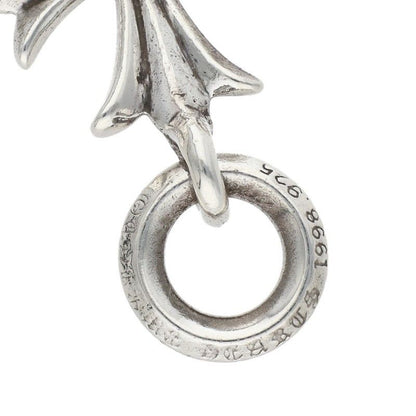 Chrome Hearts Tiny CH Cross Charm Silver Pendant — view 3