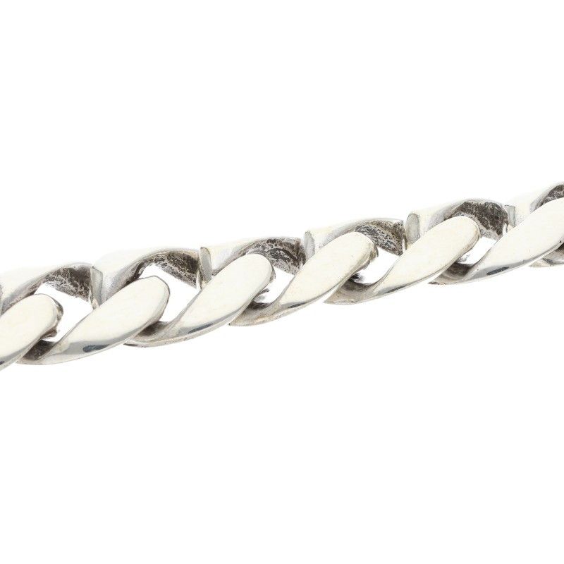 Chrome Hearts ID Dagger ID Classic Link Silver Bracelet — view 5
