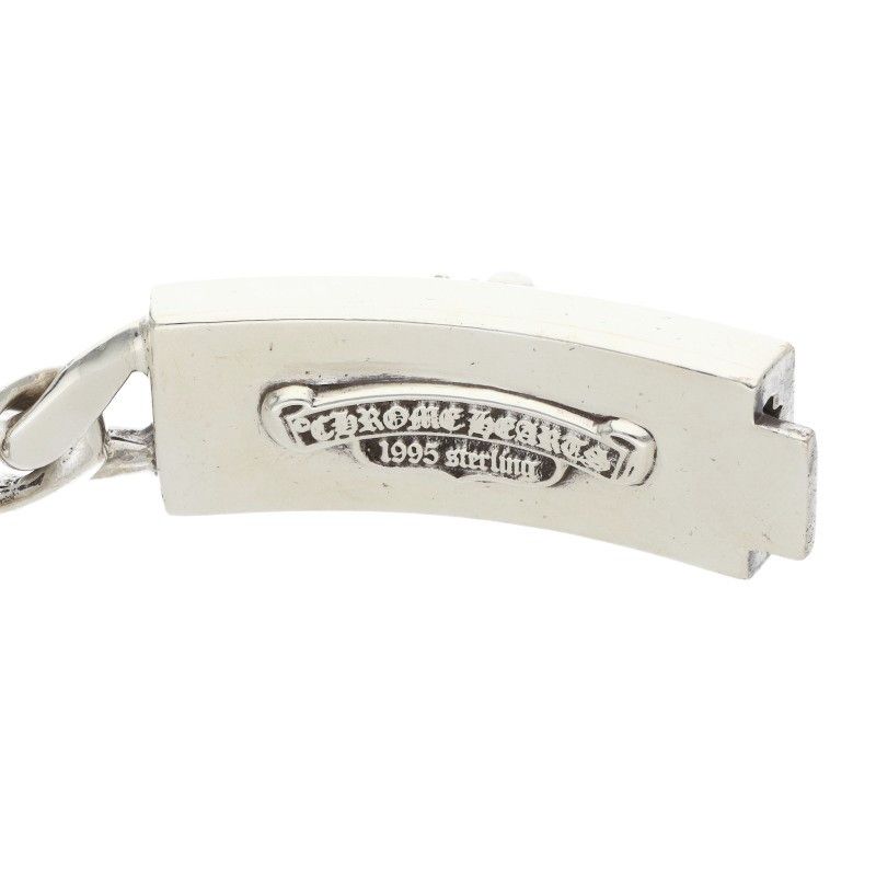 Chrome Hearts ID Dagger ID Classic Link Silver Bracelet — view 3