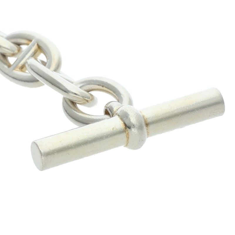 Hermes Chaine D'ancre TGM Silver Bracelet — view 4