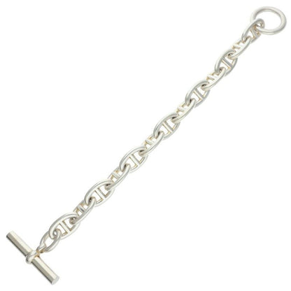 Hermes Chaine D'ancre TGM Silver Bracelet — view 2