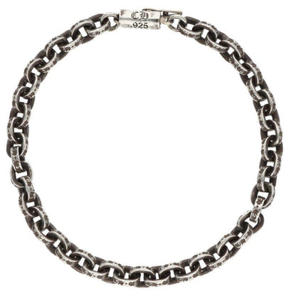 Chrome Hearts Paper Chain Silver Bracelet