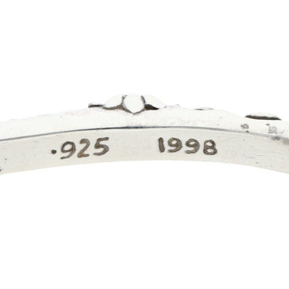Chrome Hearts Bangle Sbt Band Silver Bracelet — view 4