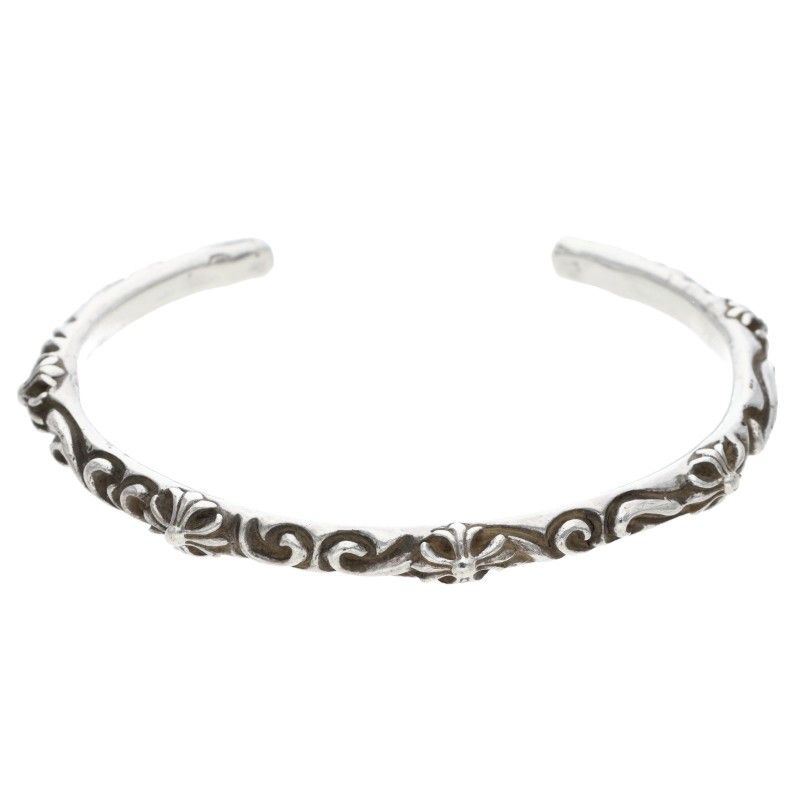 Chrome Hearts Bangle Sbt Band Silver Bracelet