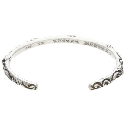 Chrome Hearts Bangle Sbt Band Silver Bracelet — view 2