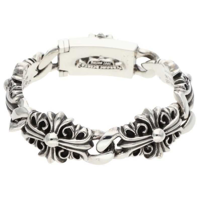 Chrome Hearts ID Box Keeper Box ID Silver Bracelet — view 2