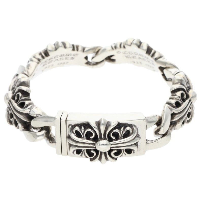 Chrome Hearts ID Box Keeper Box ID Silver Bracelet