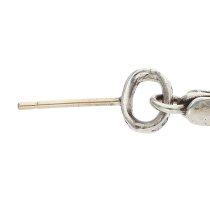 Chrome Hearts Bby Pprchn Baby Fat Drop Silver Earrings — view 5