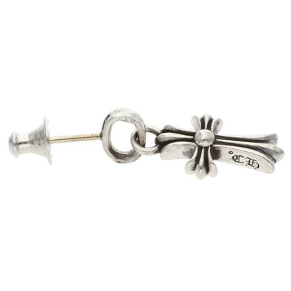 Chrome Hearts Bby Pprchn Baby Fat Drop Silver Earrings — view 3