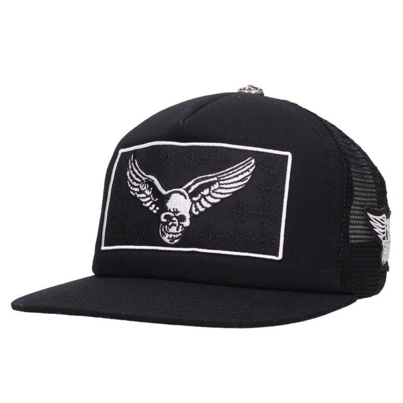 Chrome Hearts Trucker Cap Truck Khaki Cap Foti Aerosmith Yungblub Mesh