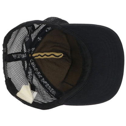 Chrome Hearts Trucker Cap CH Mesh Cap with Patch Cross Ball — view 3