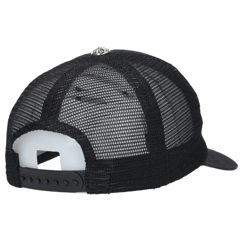 Chrome Hearts Trucker Cap CH Mesh Cap with Patch Cross Ball — view 2