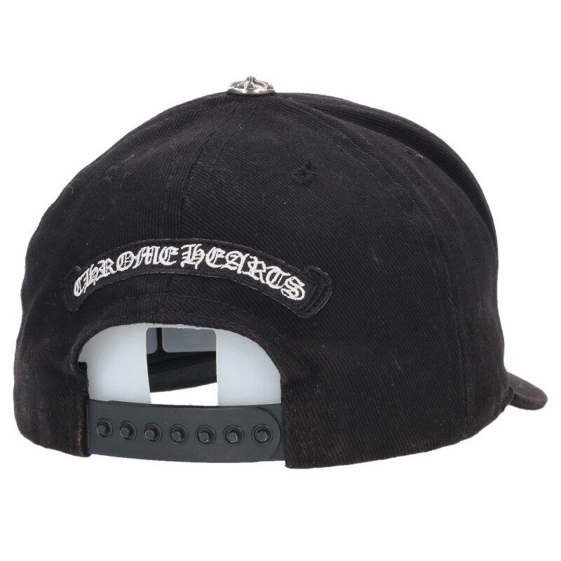Chrome Hearts Trucker Cap Denim English Embroidery — view 2