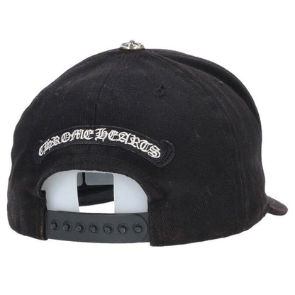 Chrome Hearts Trucker Cap Denim English Embroidery — view 2
