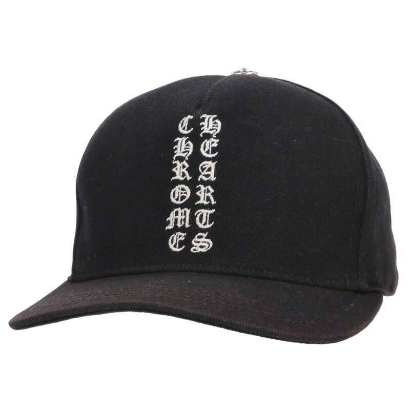 Chrome Hearts Trucker Cap Denim English Embroidery