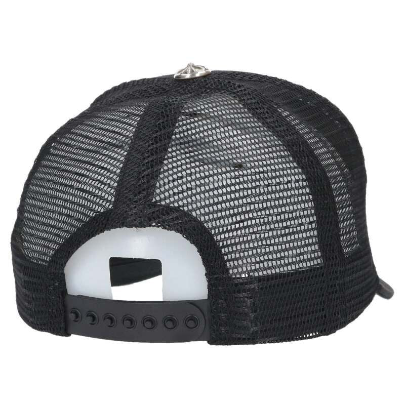 Chrome Hearts Trucker Cap CH Mesh Hat with Patch Cross Ball — view 2