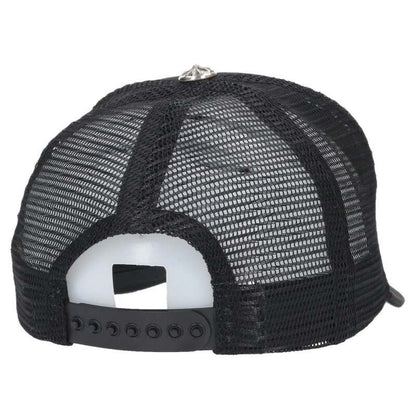 Chrome Hearts Trucker Cap CH Mesh Hat with Patch Cross Ball — view 2