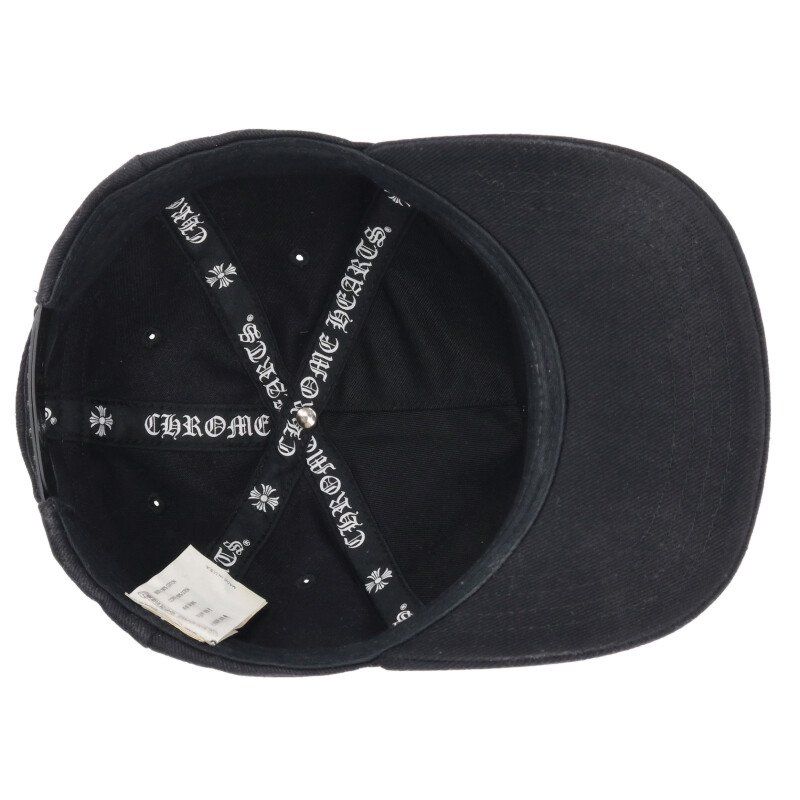 Chrome Hearts Trucker Cap Denim Ch Cross Stitch Cap — view 3