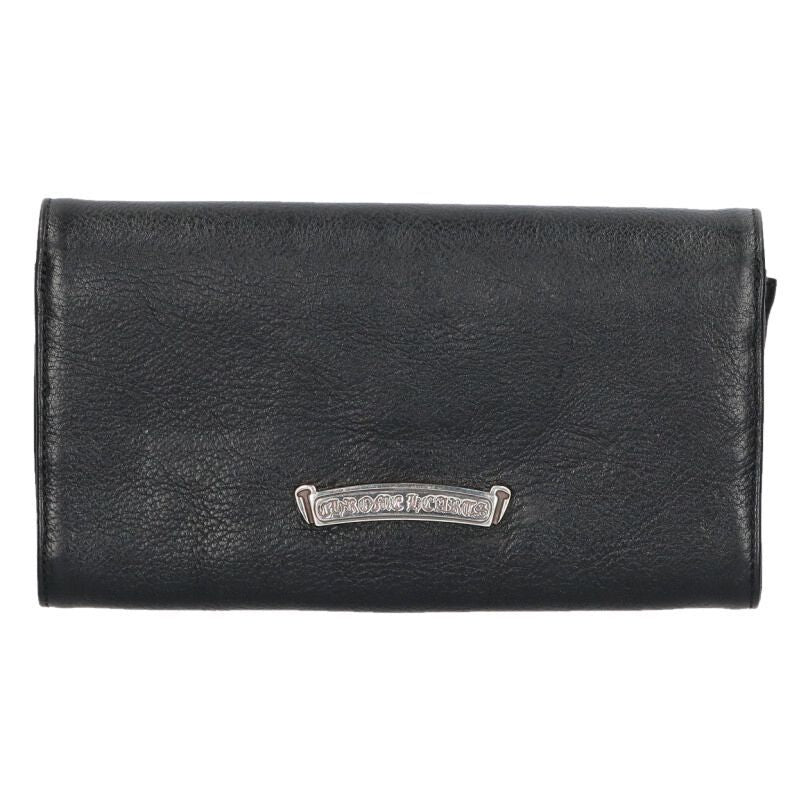 Chrome Hearts Judy Cross Button Leather Wallet — view 2