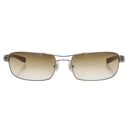 Chrome Hearts Herman Cross Motif Mahogany Wood Temple Sunglasses Eyewear