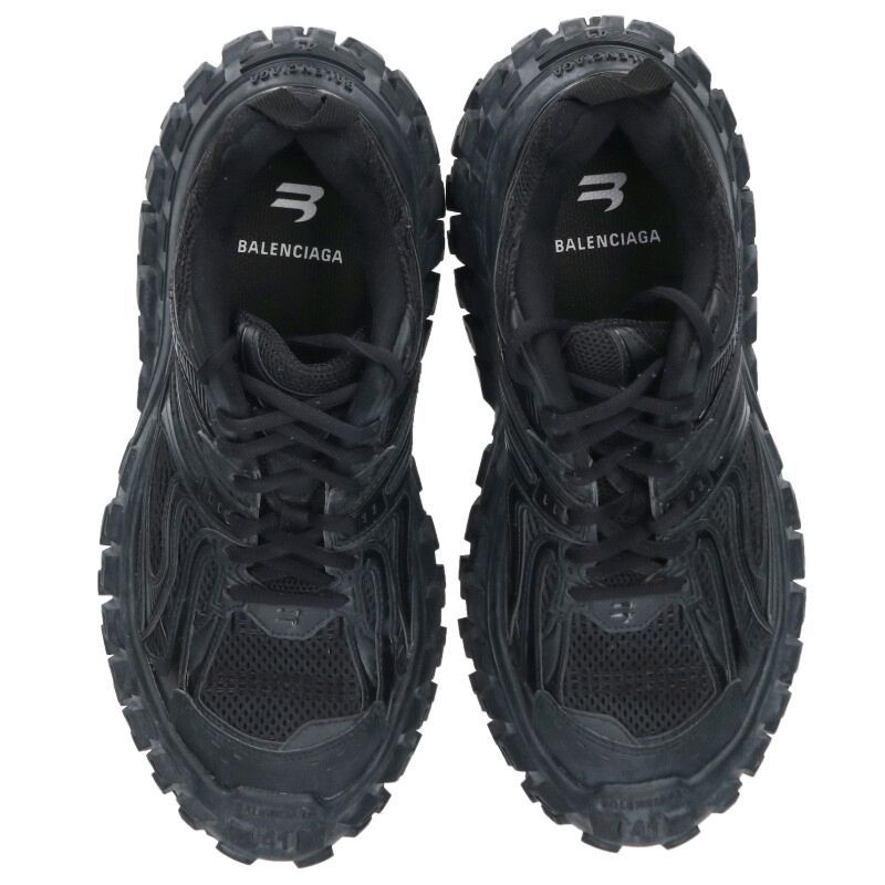 Balenciaga Bouncer Chunky Sole Sneakers — view 4