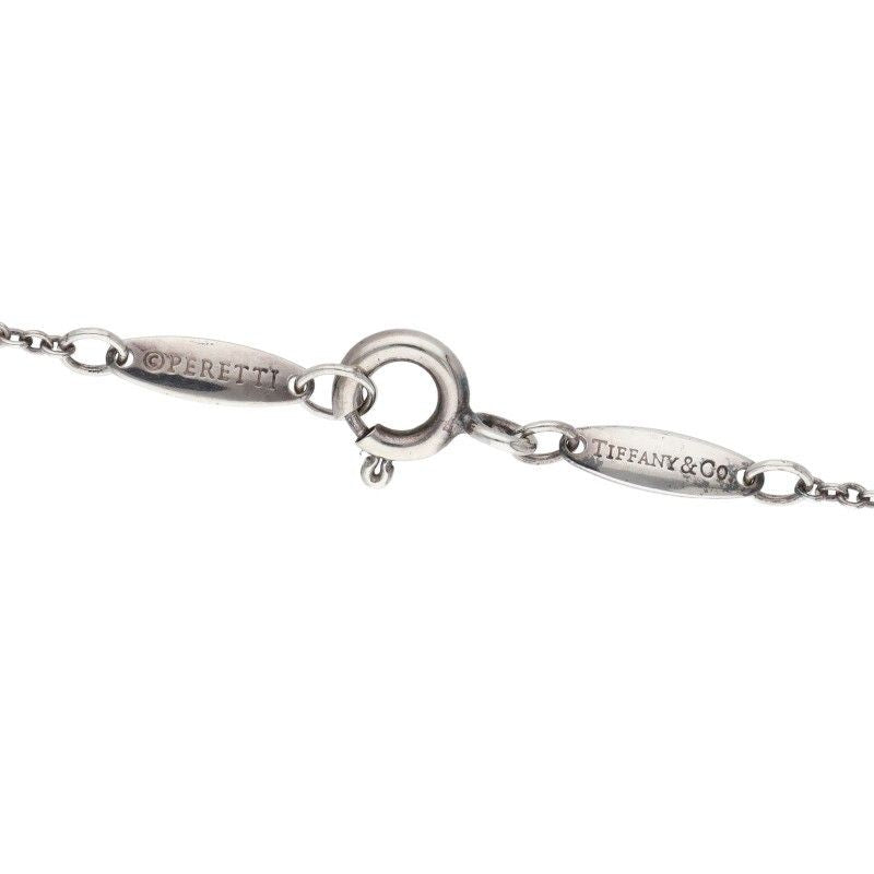 Tiffany & Co Color by the Yard Aquamarine Silver Necklace — view 3