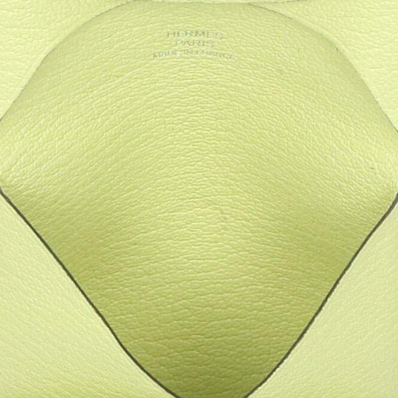 Hermes Bastia Chevre Joanne Bourjohn Coin Purse — view 3